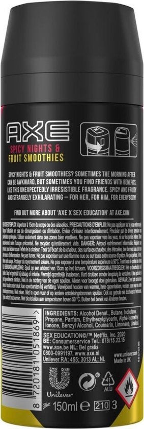 Axe Deodorant Spicy Nights &amp; Fruit Smoothies 150 ml