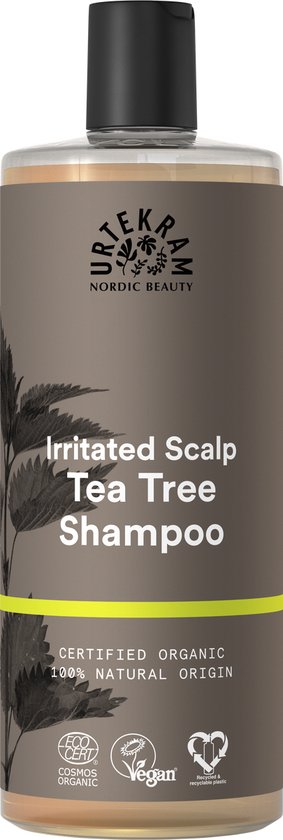 Urtekram Tea Tree Shampoo Geïrriteerde Hoofdhuid 500 ml