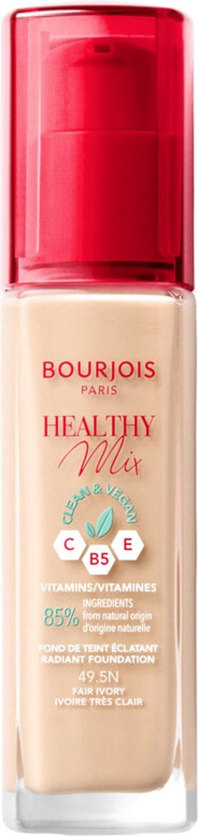 Bourjois Paris Paris Healthy Mix Clean Foundation 49.5 Fair Ivory 30 ml