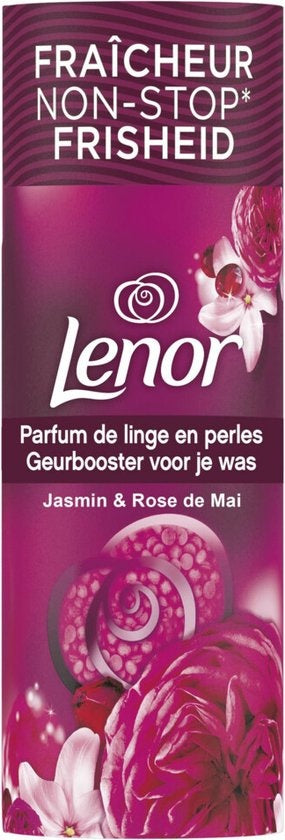 Lenor In-Wash Fragrance Booster Jasmine &amp; Rose de Mai 19 washes 235 gr