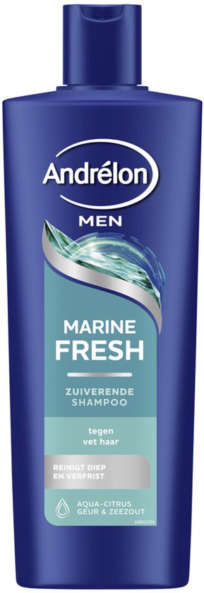 Andrélon Shampoo Marine Fresh For Men - 400 ml