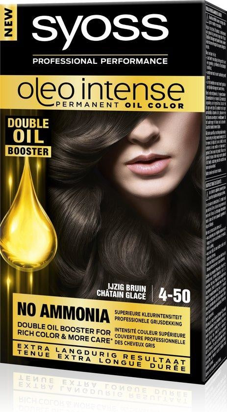 SYOSS Color Oleo Intense 4-50 Icy Brown Hair Dye - 1 Piece