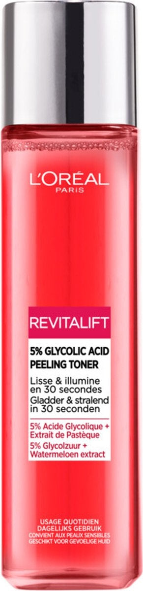 L'Oréal Paris Revitalift 5% Glycolzuur Peeling Toner - 180ml