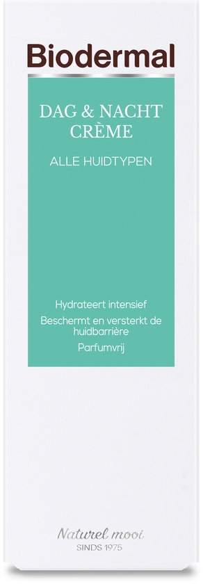 Biodermal Tagescreme und Nachtcreme - Feuchtigkeitsspendend und pflegend - Gesichtspflege - 100 ml - Verpackung beschädigt
