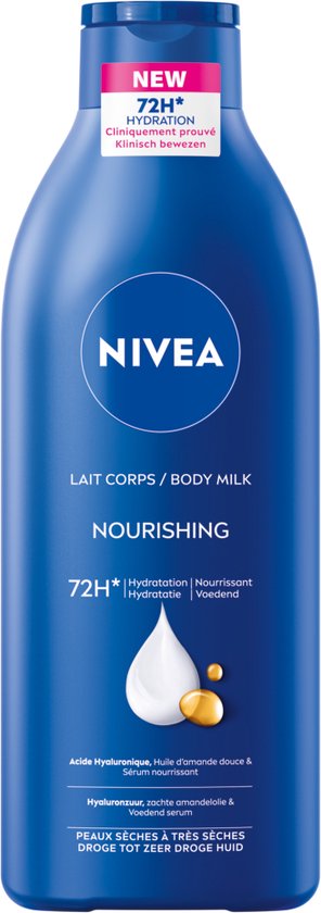 NIVEA Seidige Körpermilch – 400 ml