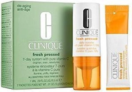 Clinique Fresh Pressed 7-Day System mit reinem Vitamin C – 8 Stück