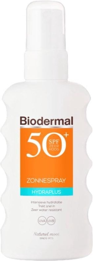 Biodermaler Sonnenschutz – Hydraplus – Sonnenspray – Lichtschutzfaktor 50 – 175 ml