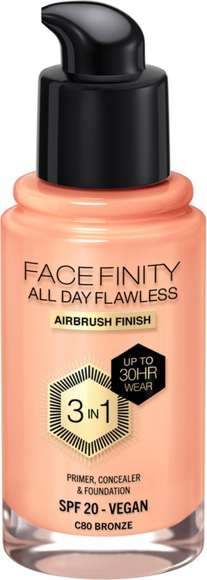Max Factor Facefinity All Day Flawless Foundation – C80 Bronze