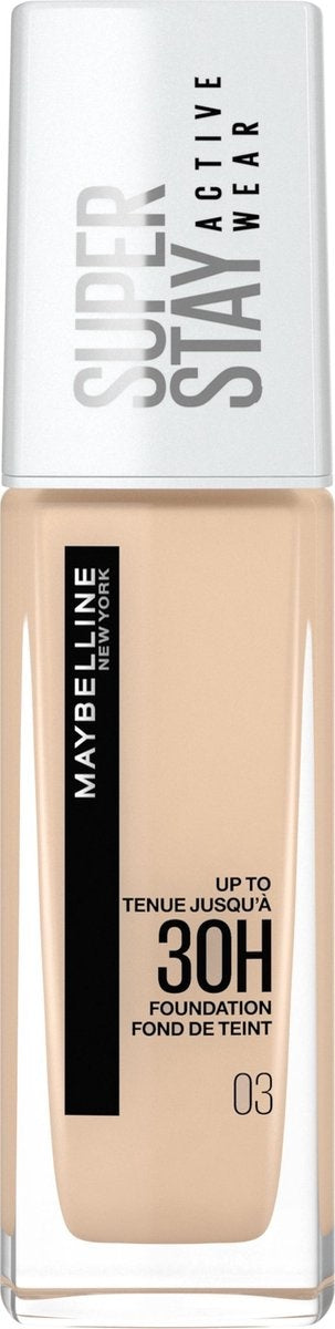 Maybelline - Superstay Active Wear Foundation - 03 True Ivory