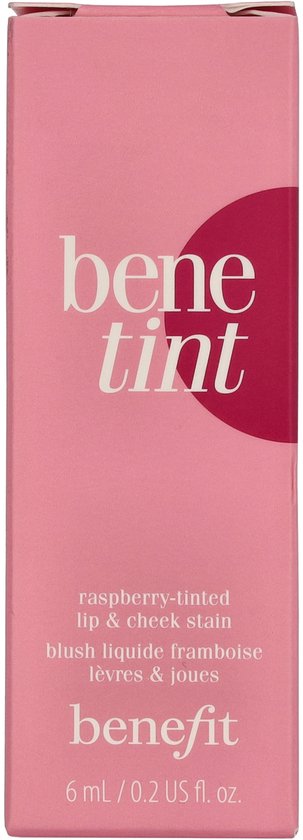 Benefit Benetint 6 ml - Raspberry - Verpakking beschadigd