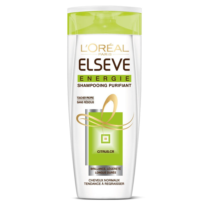 L'Oréal Paris Elsève Energie - Shampoo 250 ml - Normaal Haar dat snel Vet wordt