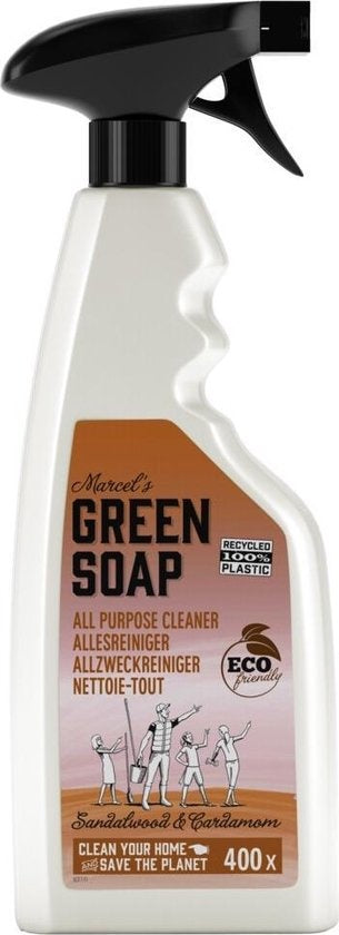 Marcel's Green Soap All Purpose Cleaner Spray Sandalwood &amp; Cardamom 500ml