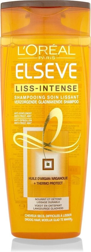 L'Oréal Paris Elsève Liss-Intense Shampoo - Moeilijk te Stijlen, Droog Haar - 250 ml