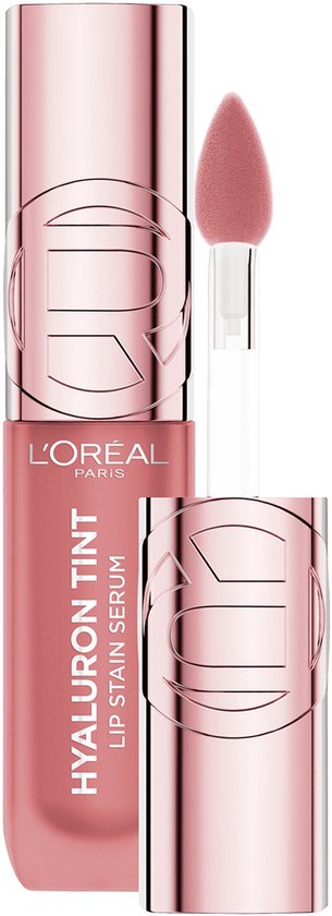 L'Oréal Paris Hyaluron Tint Lipstain - Langdurig hydraterend serum - 12 uur gewichtloze kleur - 601 Worth It