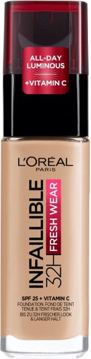 L'Oréal Infallible 24H Fresh Wear Foundation 125 Natural Rose