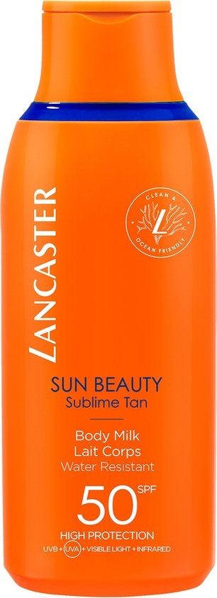 Lancaster Sun Beauty Body Milk SPF50 – Sonnenschutz – 175 ml – Beschädigte Verpackung