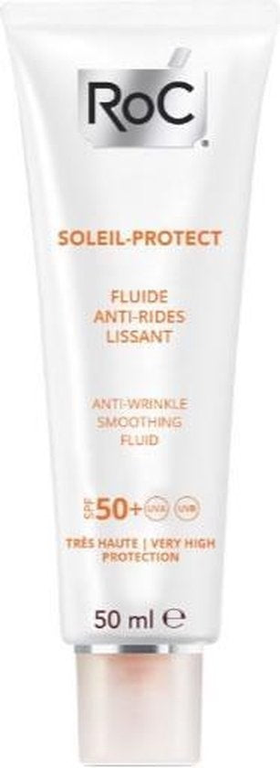 RoC SOLEIL PROTECT Anti-aging face fluid SPF50+ 50ml - Verpakking beschadigd