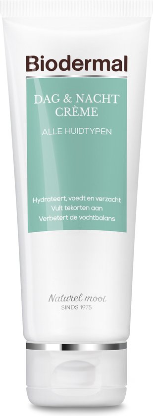 Biodermal Tagescreme und Nachtcreme - Feuchtigkeitsspendend und pflegend - Gesichtspflege - 100 ml - Verpackung beschädigt