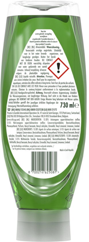 Dreft Max Power Afwasmiddel Original 730 ml
