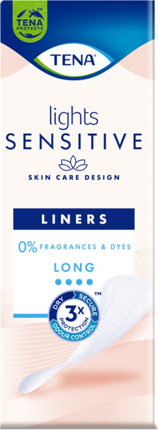 lights by TENA panty liners light 28 pieces
