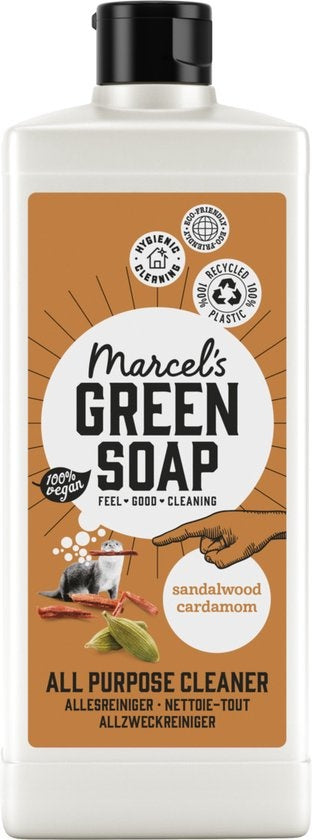 Marcel's Green Soap All-purpose Cleaner Sandalwood &amp; Cardamom - 750ml