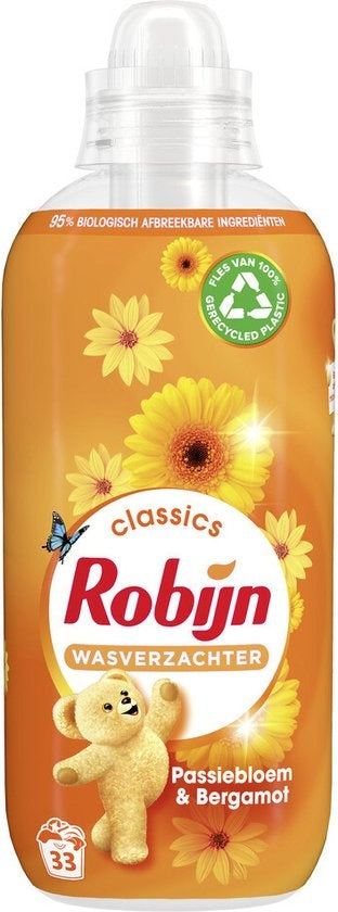 Robijn Fabric Softener Passion Flower &amp; Bergamot 825 ml