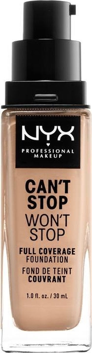 NYX Professional Makeup – Can't Stop Won't Stop Foundation – Natürlich