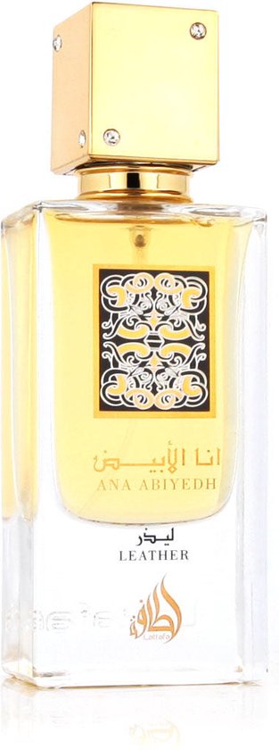 Lattafa Eau de Parfum Ana Abiyedh Leather - 60 ml - Men's perfume