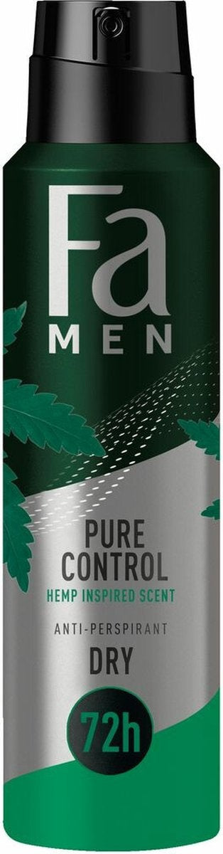 Fa Men Deodorant Spray Reiner Hanf 150 ml