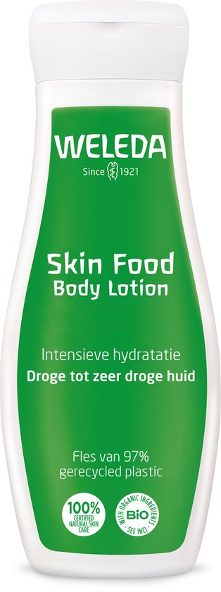 WELEDA Skin Food Body Lotion - Intensieve Voeding & Hydratatie - Driekleurig Viooltje, Kamille & Calendula - 200ml