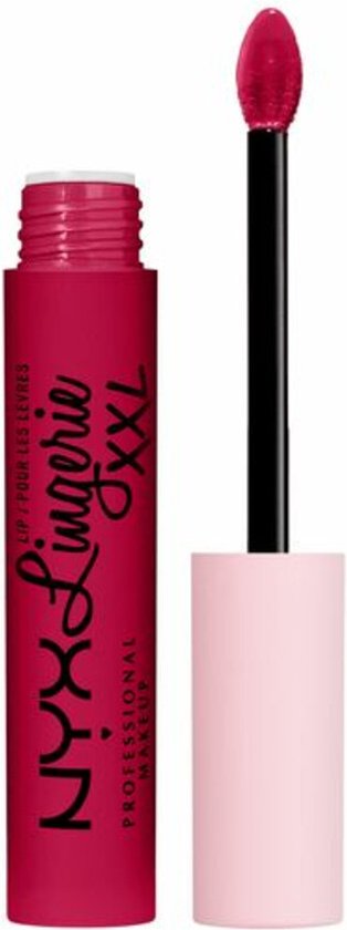 Nyx Professional Makeup Lip Lingerie XXL – Stamina – Matter, nicht abfärbender Lippenstift – Rot