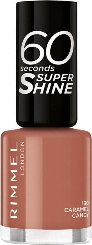 Rimmel 60 Seconds Super Shine Nail Polish - 130 Caramel Candy