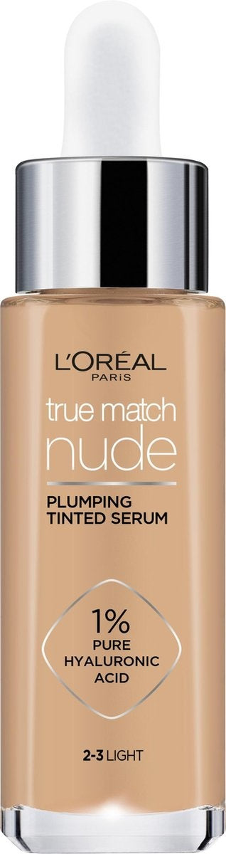 L'Oréal Paris True Match Tinted Serum Foundation - 2-3 Light - 30ml