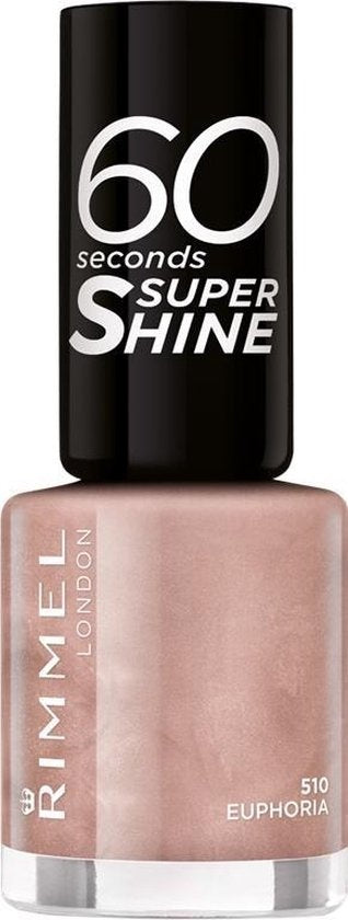 Rimmel London 60 seconds Supershine Nail Polish - 510 Euphoria - Pink