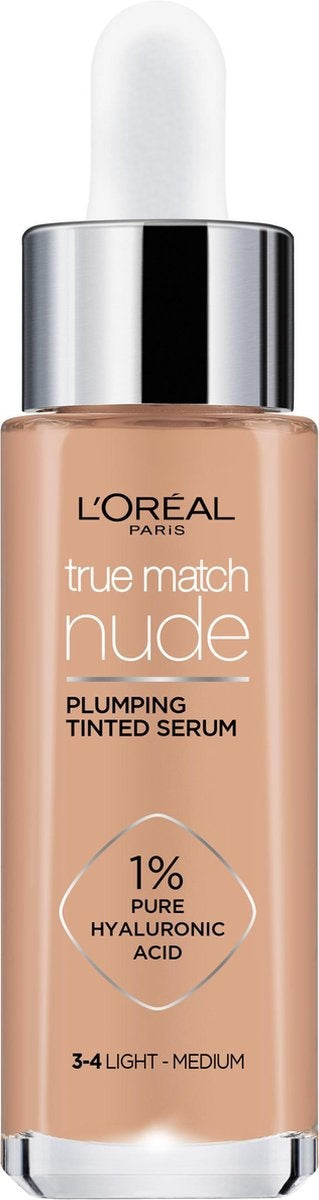 L'Oréal Paris True Match Tinted Serum Foundation - 3-4 Light Medium - 30ml