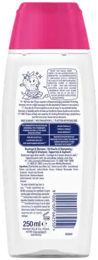 Fa Kids – Duschgel &amp; Shampoo – Unterwasserfantasie 250 ml