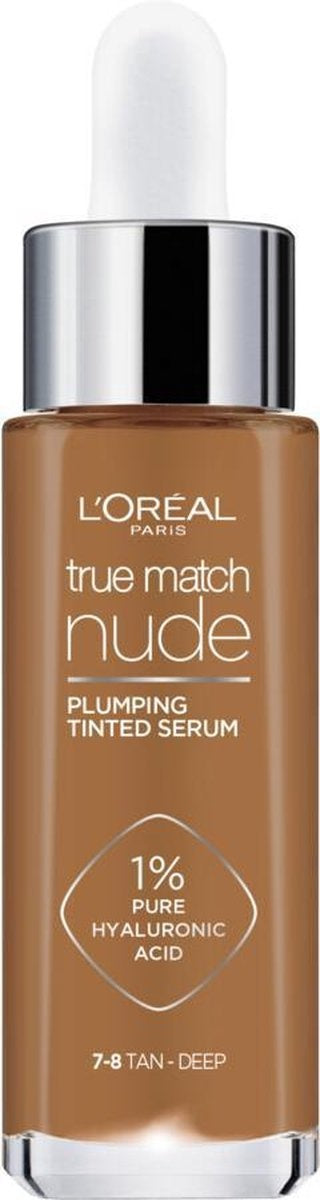 L'Oréal Paris True Match Tinted Serum Foundation - 7-8 Tan Deep - 30ml