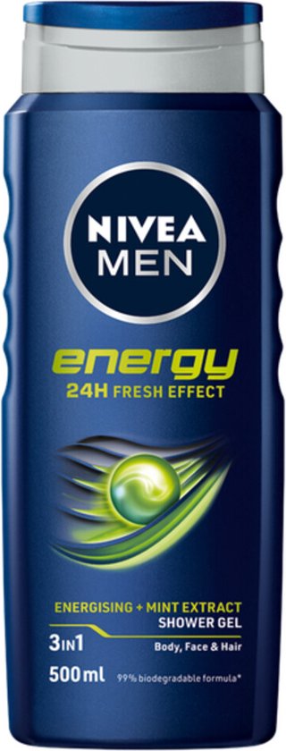 NIVEA For Men – 2-in-1-Duschgel Energy – 500 ml