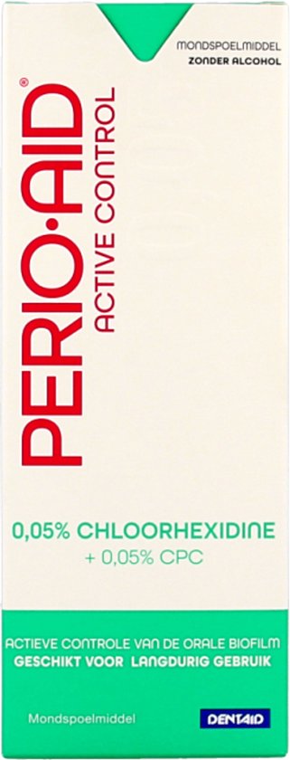 PerioAid Mouthwash Active Control 0.05% 500 ml - Packaging damaged