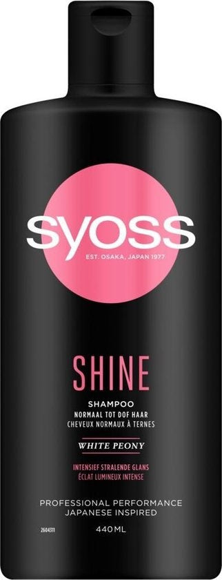 Syoss Shine Boost Shampoo 440 ml