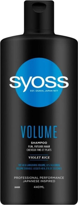 Syoss - Shampoo - Volume - Fine, Lifeless Hair - 440ml