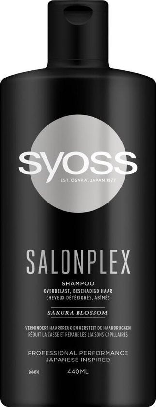 Syoss - Shampoo - Salonplex - Überlastetes, geschädigtes Haar - 440 ml