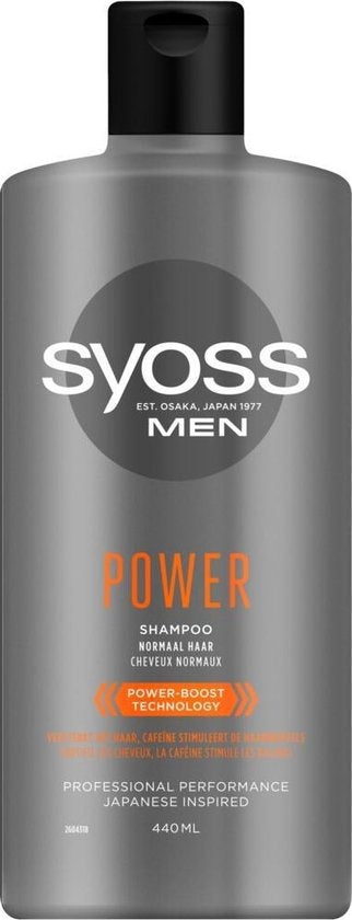 Syoss Men Power Shampoo 440 ml