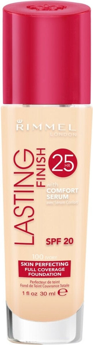 Rimmel London Lasting Finish Foundation - 100 Ivory