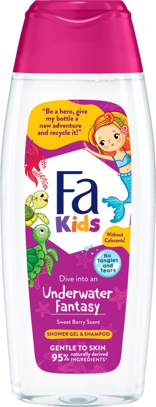 Fa Kids – Duschgel &amp; Shampoo – Unterwasserfantasie 250 ml