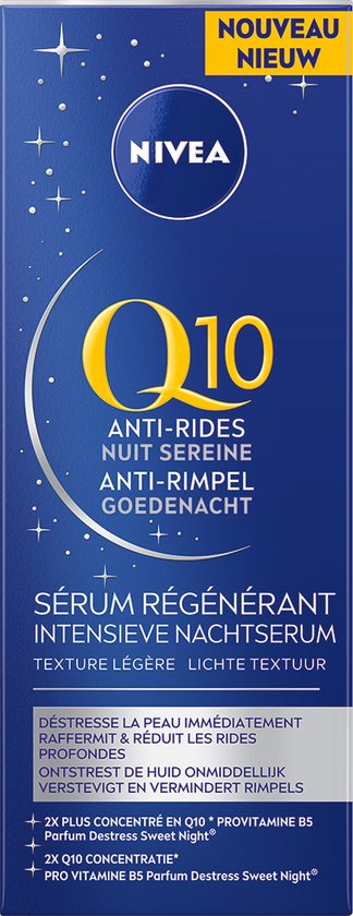 NIVEA Q10 Anti-Wrinkle Night Serum Face 30 ml