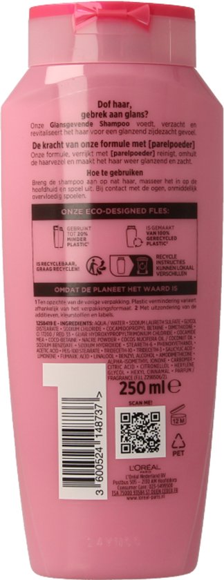L'Oréal Paris Elvive Nutrigloss Shampoo – 250 ml