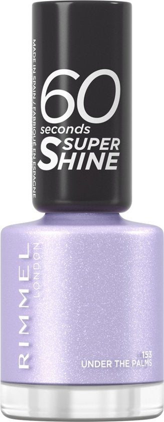 Rimmel London 60 Seconds SuperShine Nail Polish 153 Under The Palms