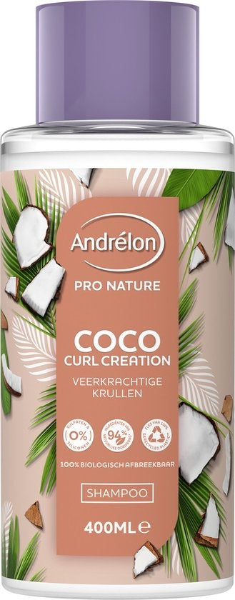 Andrélon Pro Nature Coco Curl Creation Shampoo 400 ml - Verpakking beschadigd