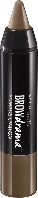 Maybelline Brow Drama Pomade - 02 Medium Brown - Eyebrow Pencil